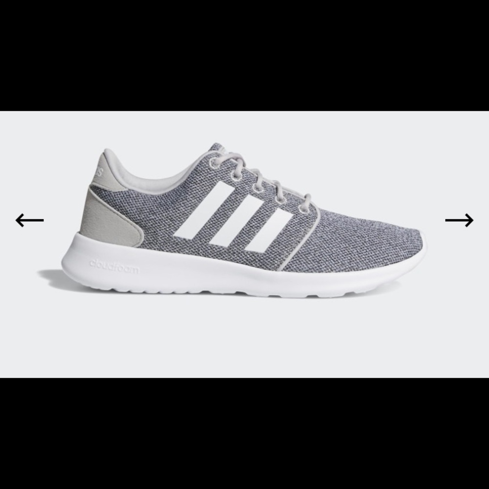 ⚪️ Adidas Cloud foam QT Racer Shoes Size 11 - Picture 1 of 6